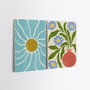 Wallity Cuadros Decorativos de Lienzo 2 Piezas 50 x 70 cm